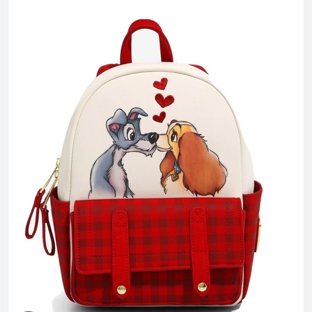 NWT LADY AND THE TRAMP LOUNGEFLY
